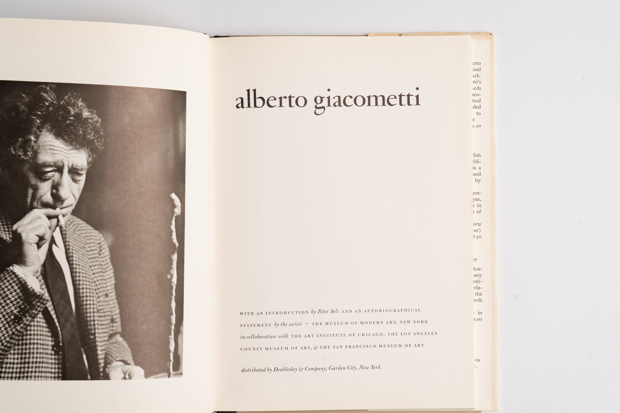 alberto giacometti（中譯：阿爾伯托・賈科梅蒂）